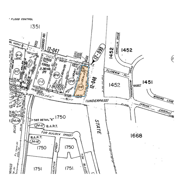 2132 Prune Ave, Fremont, CA à vendre - Plan cadastral - Image 1 de 1