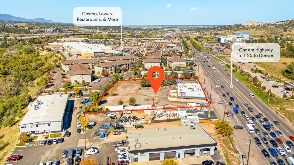 4664 N Nevada Ave, Colorado Springs, CO for sale - Aerial - Image 2 of 7