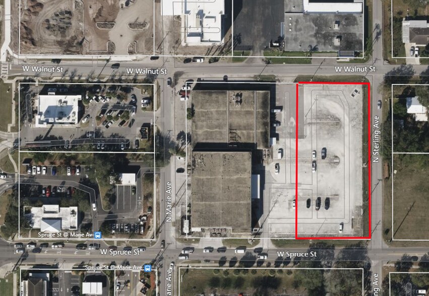 3712 W Walnut St, Tampa, FL à vendre - Aérien - Image 1 de 2