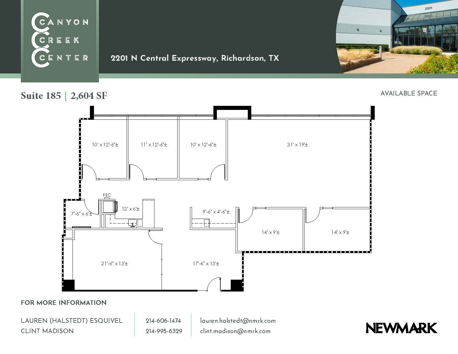 2201 N Central Expy, Richardson, TX à vendre Plan d’étage- Image 1 de 1