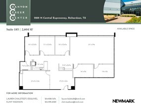 2201 N Central Expy, Richardson, TX à vendre Plan d’étage- Image 1 de 1