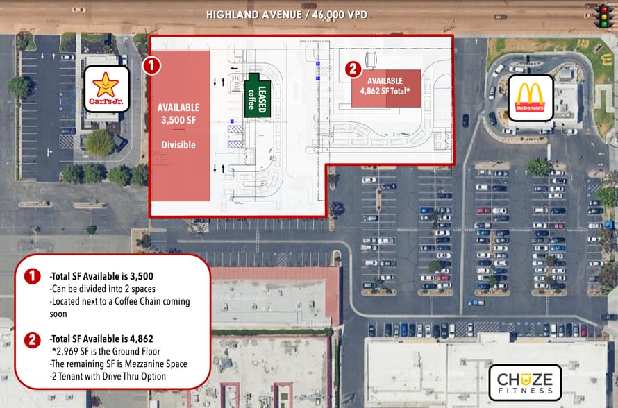 1555 E Highland Ave, San Bernardino, CA for lease - Building Photo - Image 2 of 5