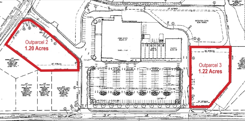 575 E New Hope Rd, Goldsboro, NC for sale - Site Plan - Image 2 of 3
