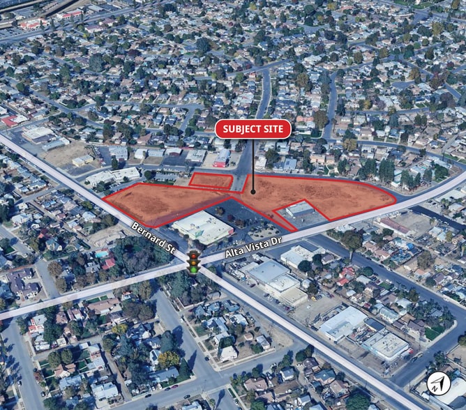 Alta Vista Dr, Bakersfield, CA for sale - Aerial - Image 2 of 4