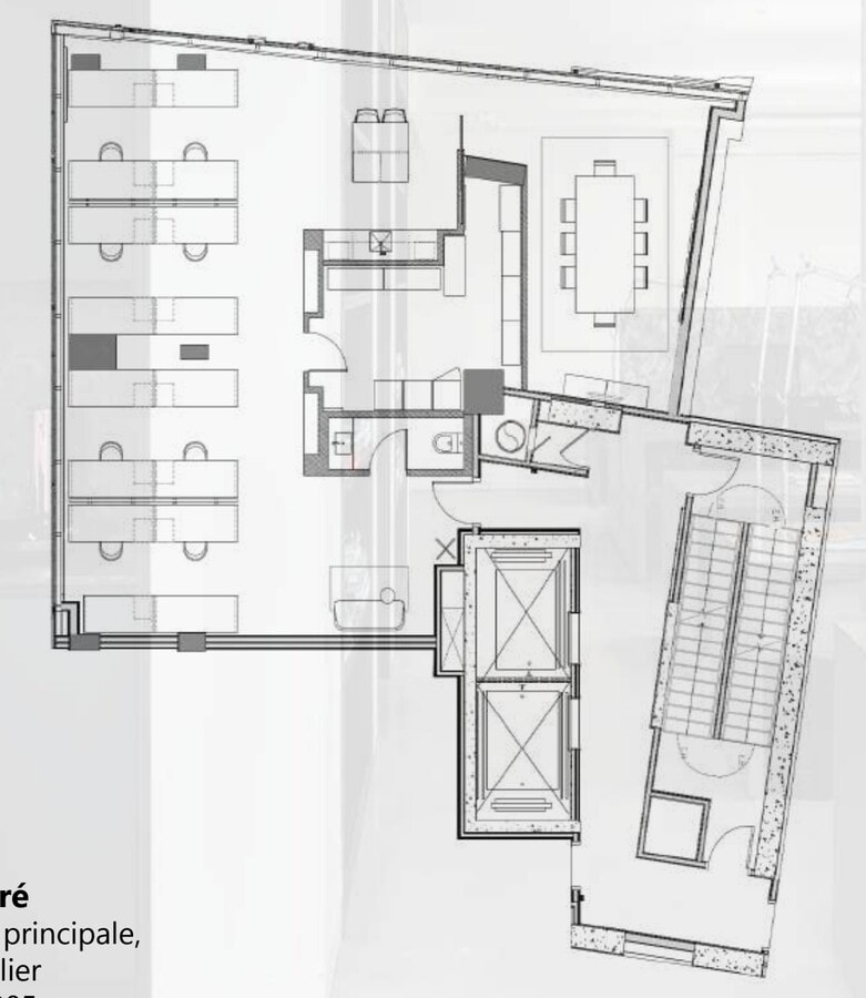 1195 Rue Wellington, Montréal, QC H3C 1W1 - Unité 302 -  - Plan d’étage - Image 1 of 9