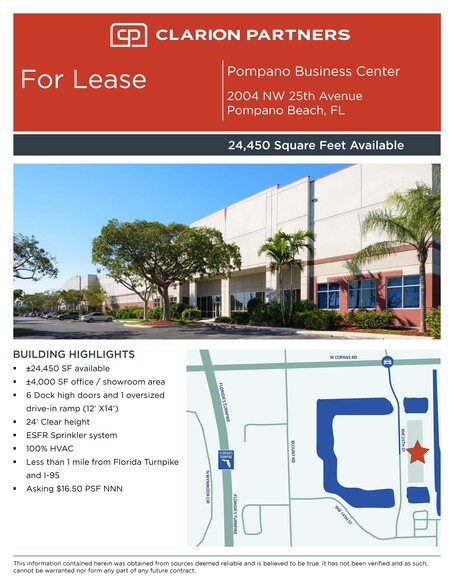 2004-2044 NW 25th Ave, Pompano Beach, FL for lease - Site Plan - Image 2 of 2