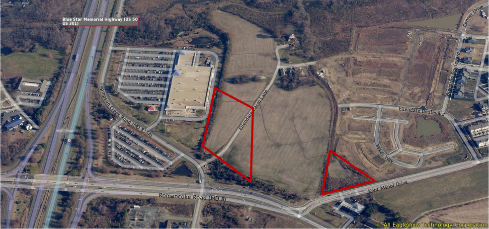 201 Ellendale Farm Ln, Stevensville, MD for sale - Aerial - Image 3 of 3