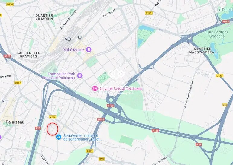 Industriel dans Palaiseau à louer - Photo du bâtiment - Image 1 de 4