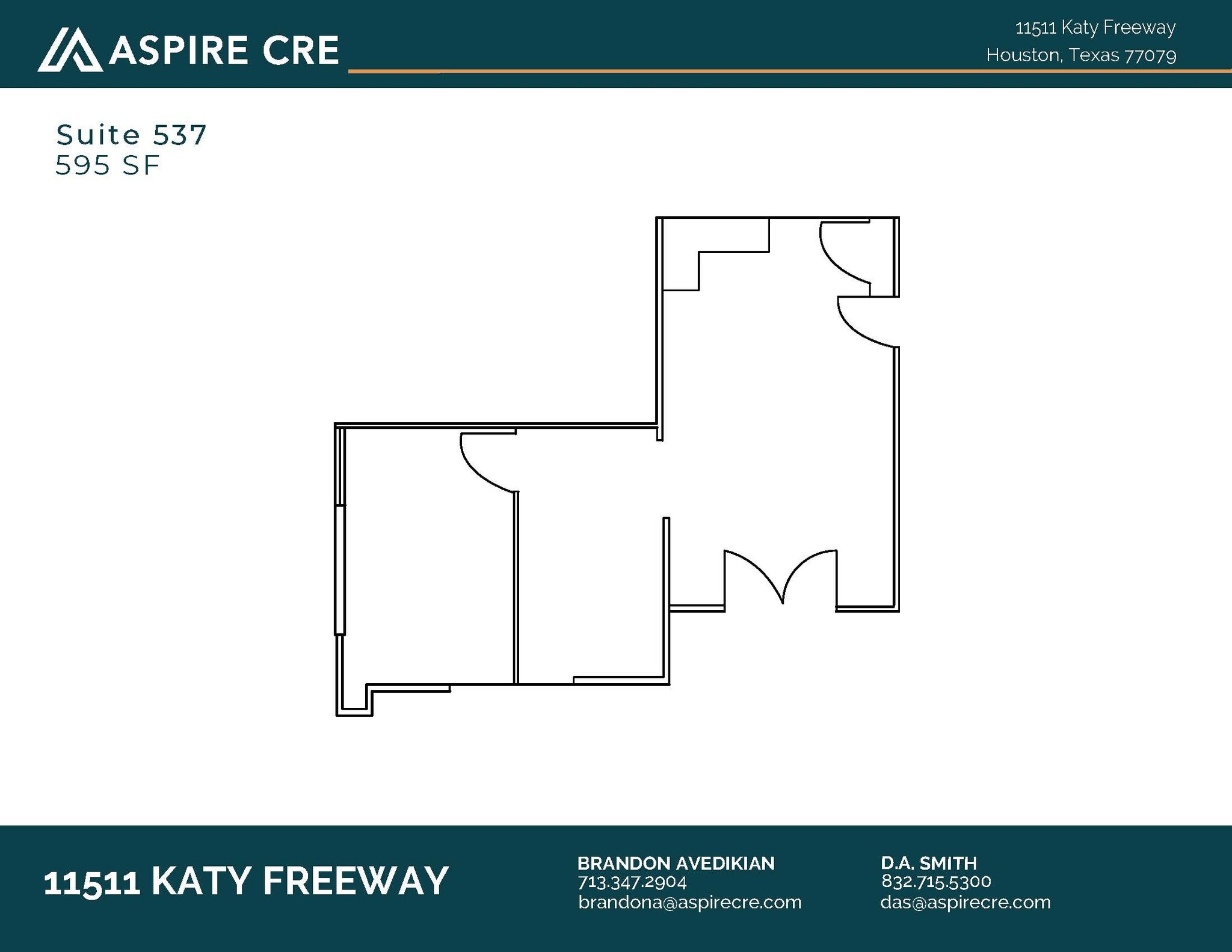 11511 Katy Fwy, Houston, TX for lease Floor Plan- Image 1 of 1