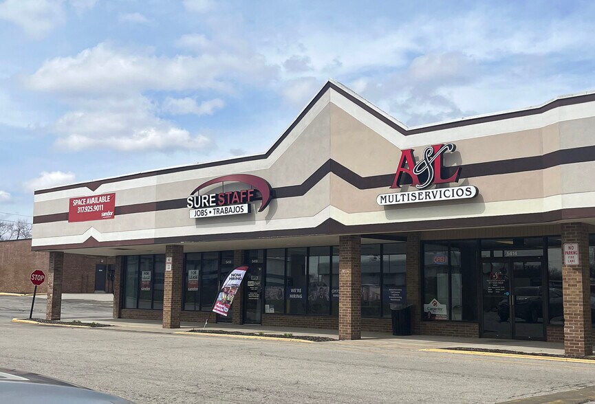 5318-5444 W 38th St, Indianapolis, IN à louer - Photo du bâtiment - Image 2 de 11