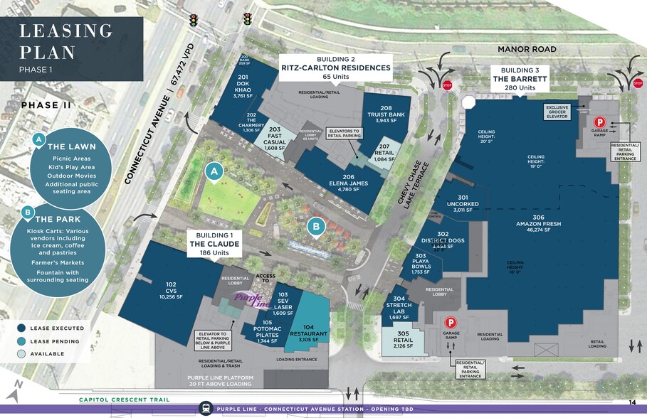 8525 Chevy Chase Lake Ter, Chevy Chase, MD for lease - Site Plan - Image 2 of 2