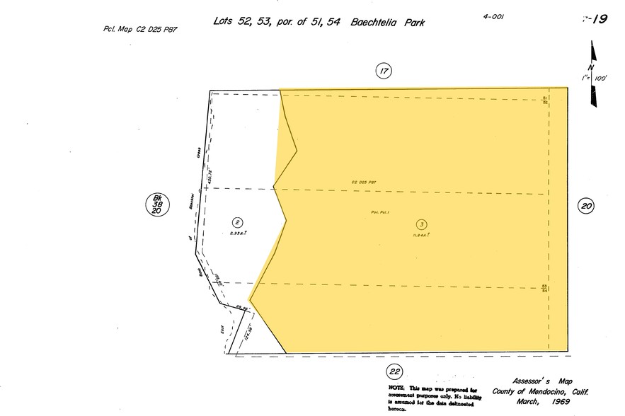 1750 S Main St, Willits, CA à vendre - Plan cadastral - Image 1 de 1