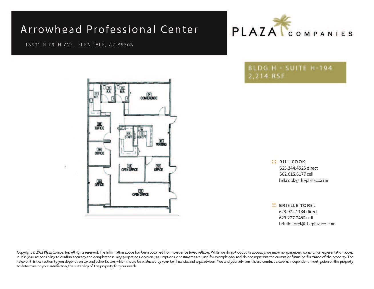 18301 N 79th Ave, Glendale, AZ à louer Plan d  tage- Image 1 de 1