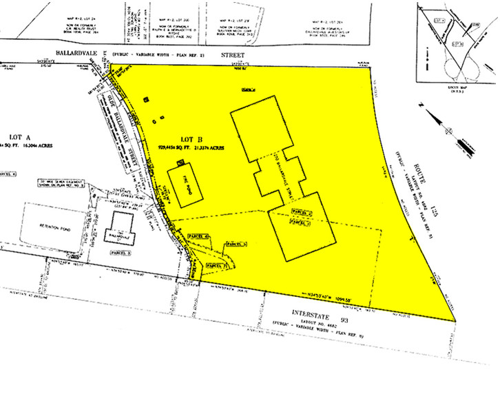 200 Ballardvale St, Wilmington, MA for sale - Plat Map - Image 1 of 1