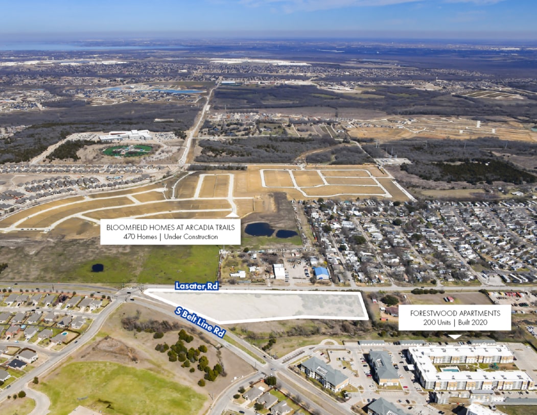 4001 S Beltline, Balch Springs, TX for sale Aerial- Image 1 of 4
