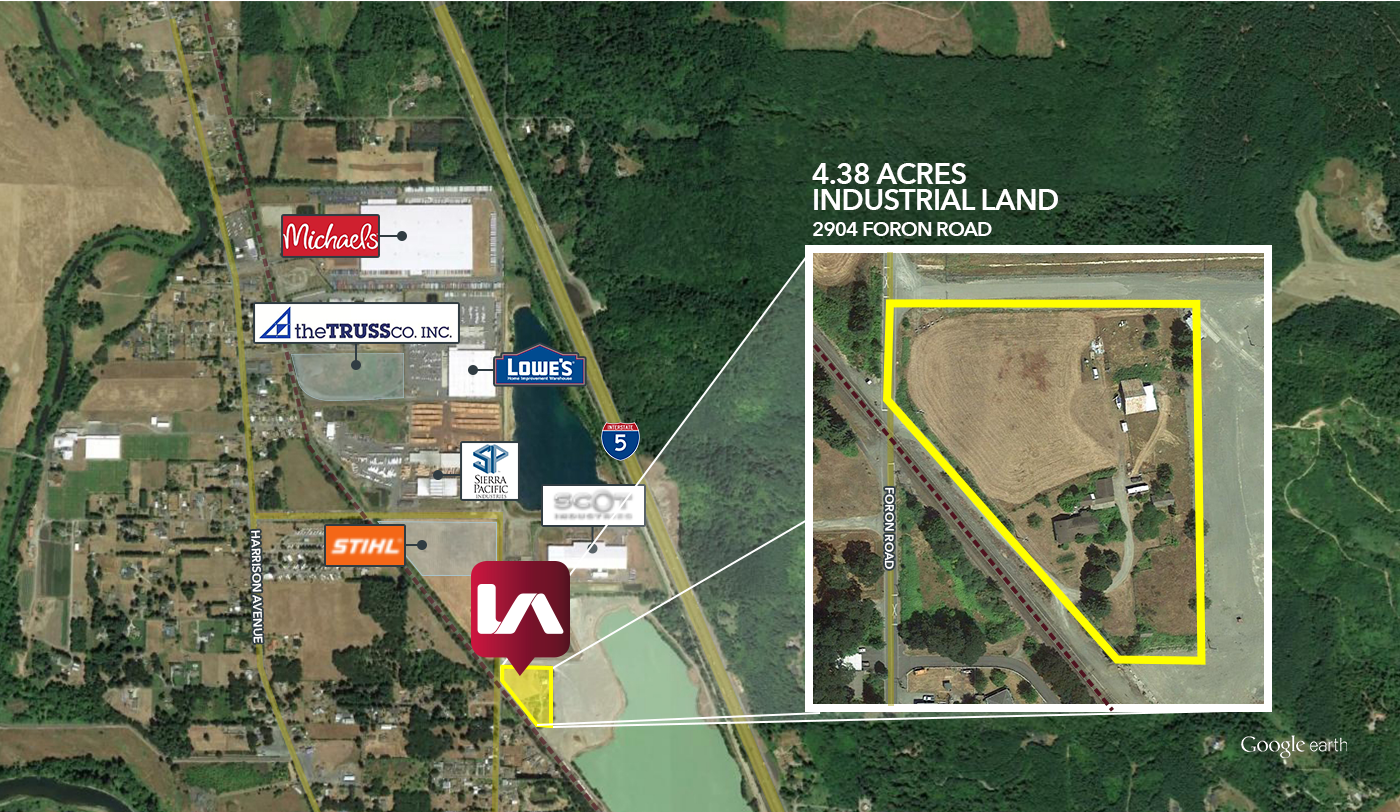 2904 Foron Rd, Centralia, WA for sale Aerial- Image 1 of 4