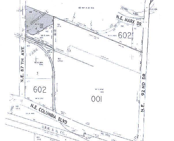 6105-6113 NE 92nd Dr, Portland, OR for lease - Plat Map - Image 2 of 5