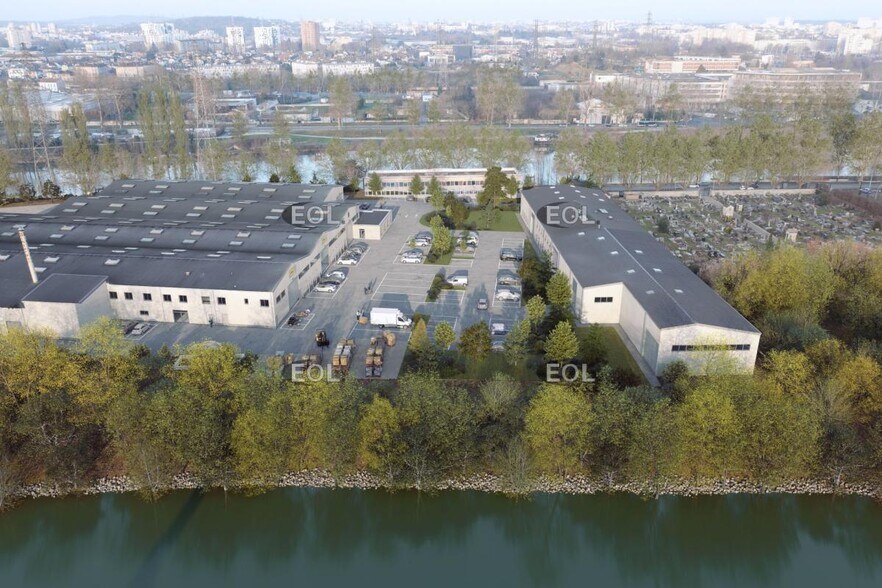 Industriel dans L'ILE-SAINT-DENIS à louer - Aérien - Image 1 de 9