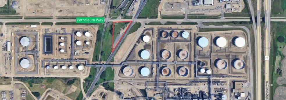 TBD Petroleum Way, Edmonton, AB for sale - Aerial - Image 2 of 6