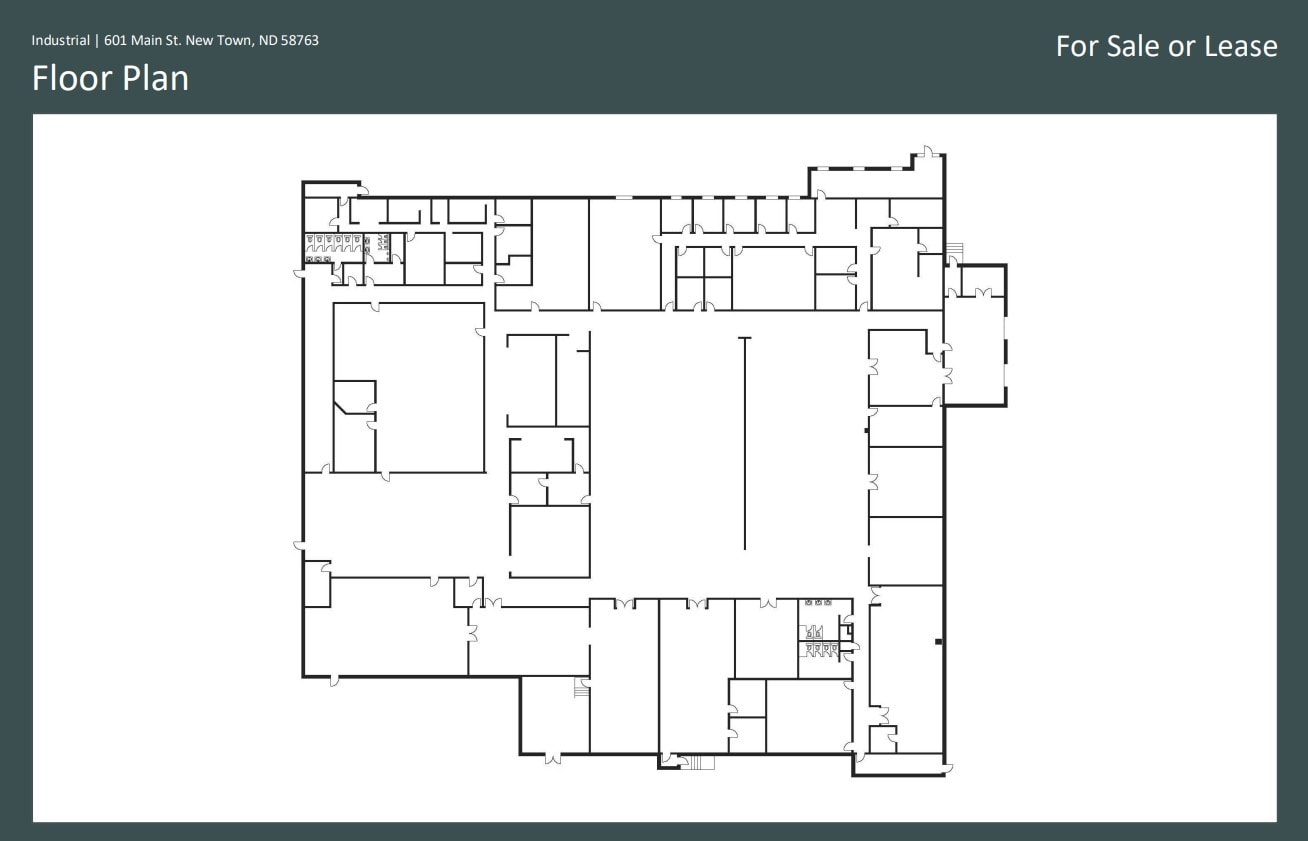 601 Main St, New Town, ND for sale Floor Plan- Image 1 of 1