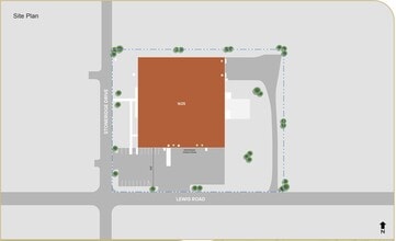 1625 Stone Ridge Dr, Stone Mountain, GA à louer Plan de site- Image 1 de 1