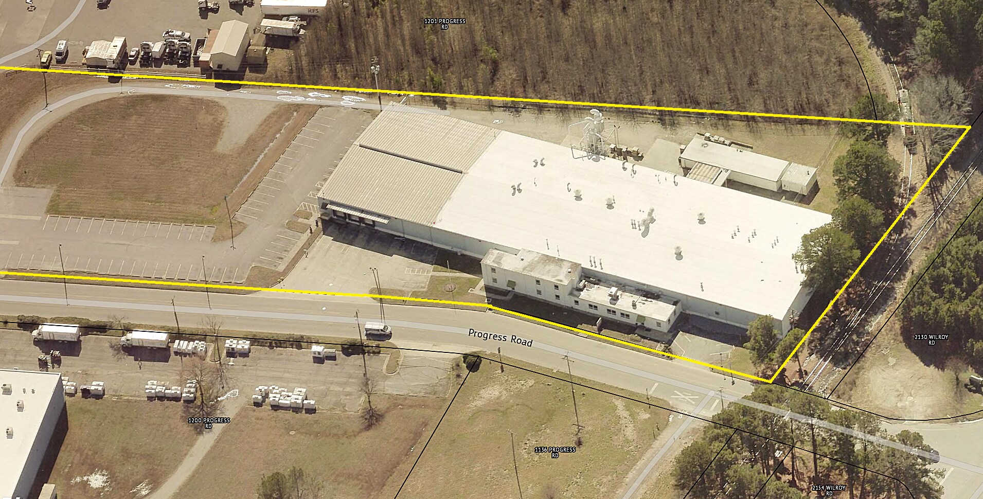 1137 Progress Rd, Suffolk, VA for lease Aerial- Image 1 of 9