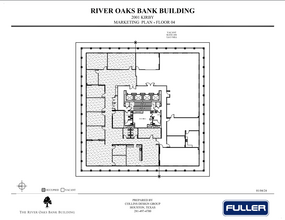 2001 Kirby Dr, Houston, TX à louer Plan d  tage- Image 1 de 1