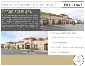 8905 S Pecos Rd, Henderson, NV à louer Photo du bâtiment- Image 2 de 4