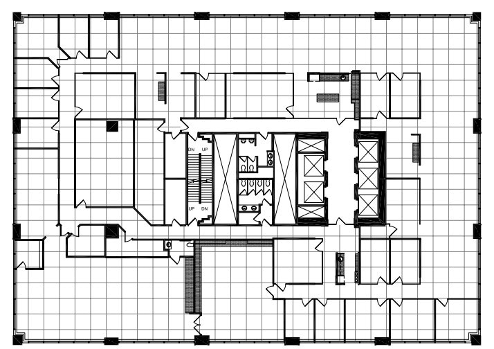 605 5th Ave SW, Calgary, AB à louer Plan d’étage- Image 1 de 1
