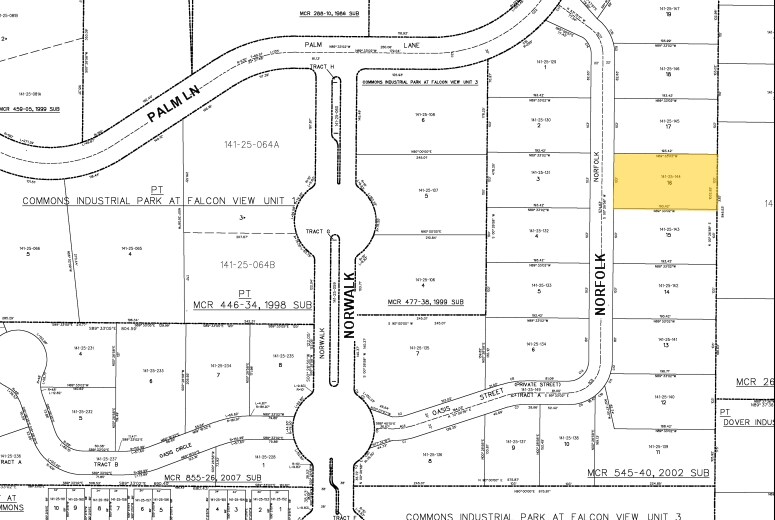 2939 N Norfolk, Mesa, AZ à vendre - Plan cadastral - Image 3 de 3
