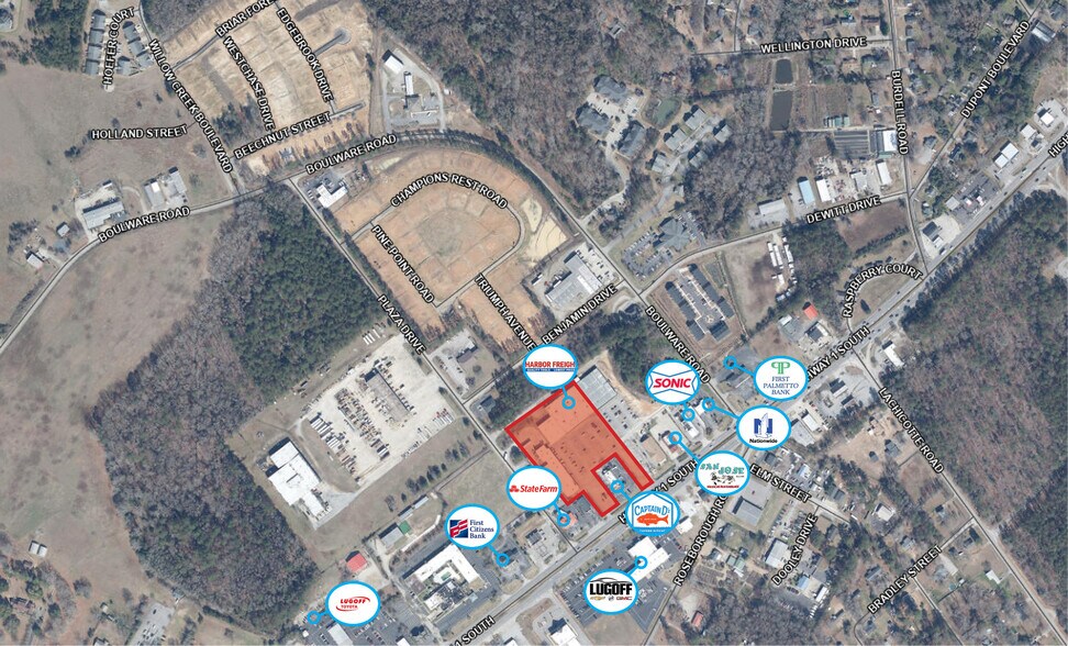 816 U.S. Rte 1 S, Lugoff, SC à vendre - Photo du bâtiment - Image 3 de 4