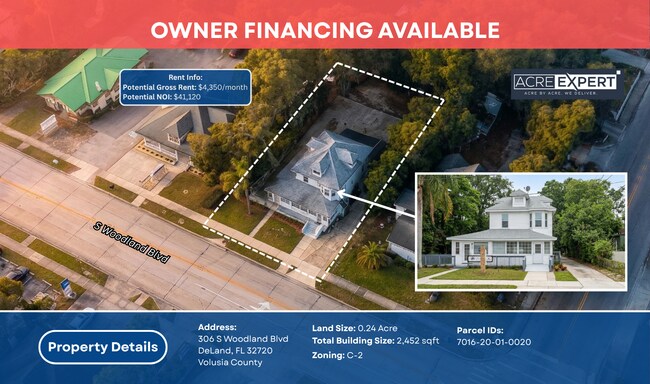 More details for 306 S Woodland Blvd, Deland, FL - Retail for Sale