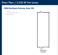 8212 Northeast Pky, North Richland Hills, TX à louer Plan d’étage- Image 1 de 1