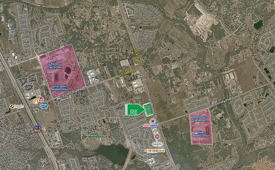 15609 Ronald Reagan Blvd, Leander, TX à louer - Photo du bâtiment - Image 3 de 5