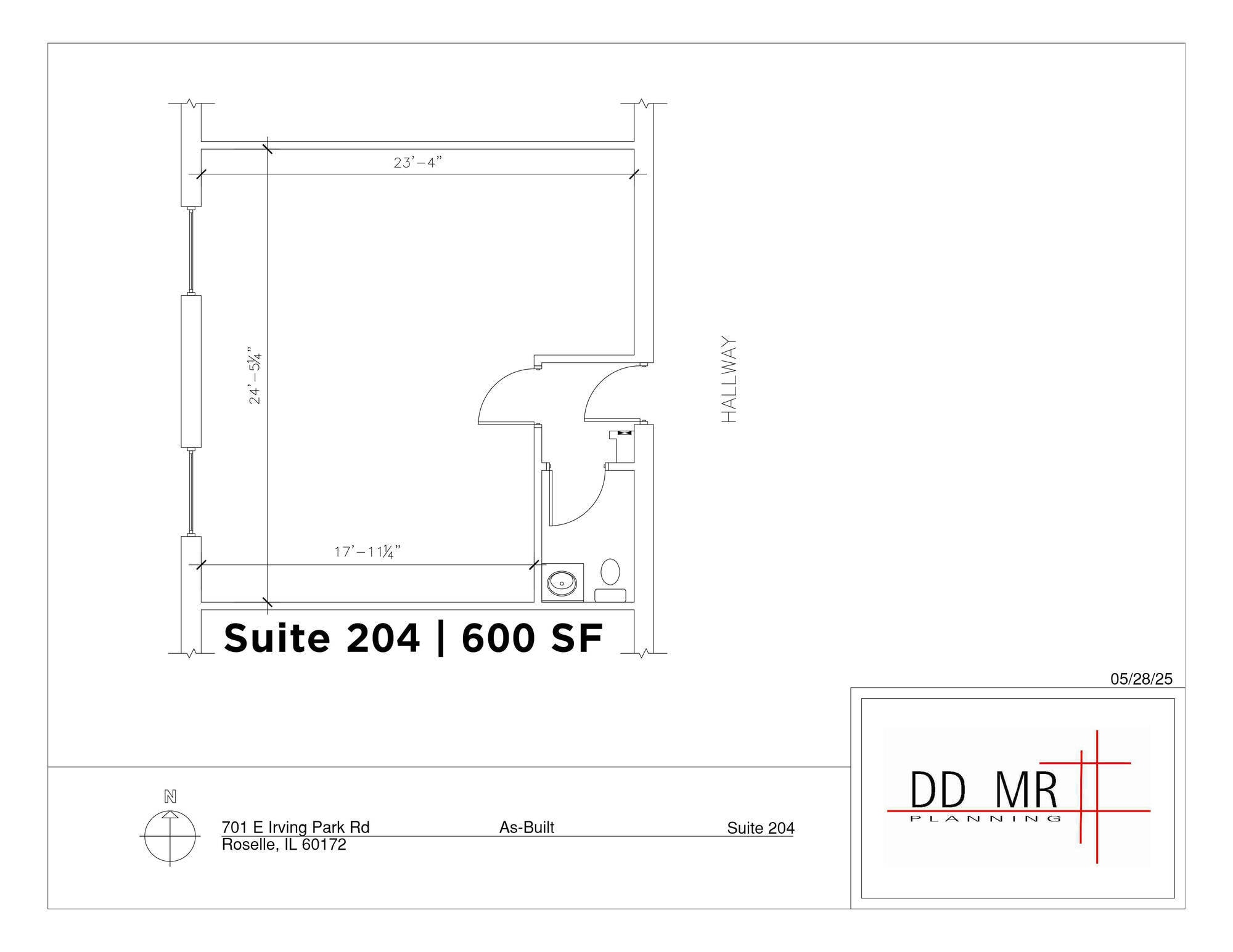 701 E Irving Park Rd, Roselle, IL for lease Floor Plan- Image 1 of 1