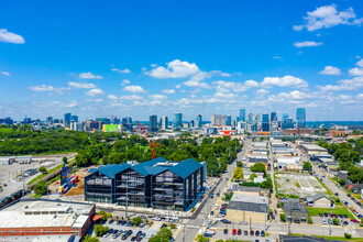 1131 4th Ave S, Nashville, TN - AERIAL  map view