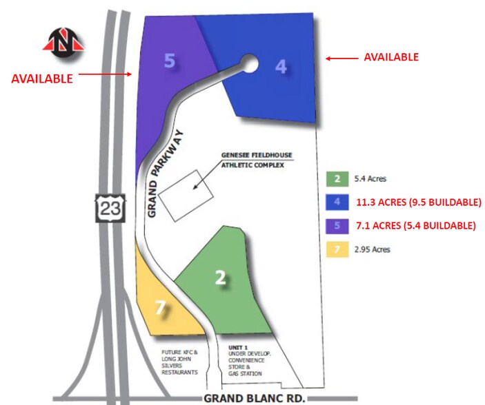 Grand Blanc / Mundy Township Pky, Flint, MI for sale - Building Photo - Image 2 of 3
