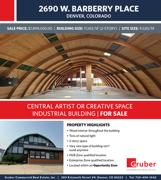 More details for 2690 W Barberry Pl, Denver, CO - Industrial for Sale