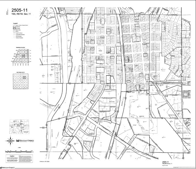 401 Prairie Hawk Dr, Castle Rock, CO for sale - Plat Map - Image 3 of 3