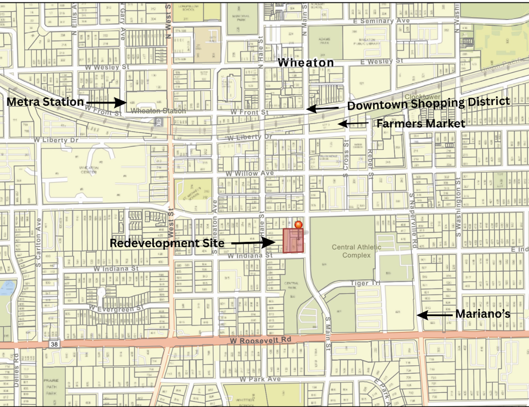 Wheaton IL Redevelopment Site portfolio of 4 properties for sale on LoopNet.ca Primary Photo- Image 1 of 2
