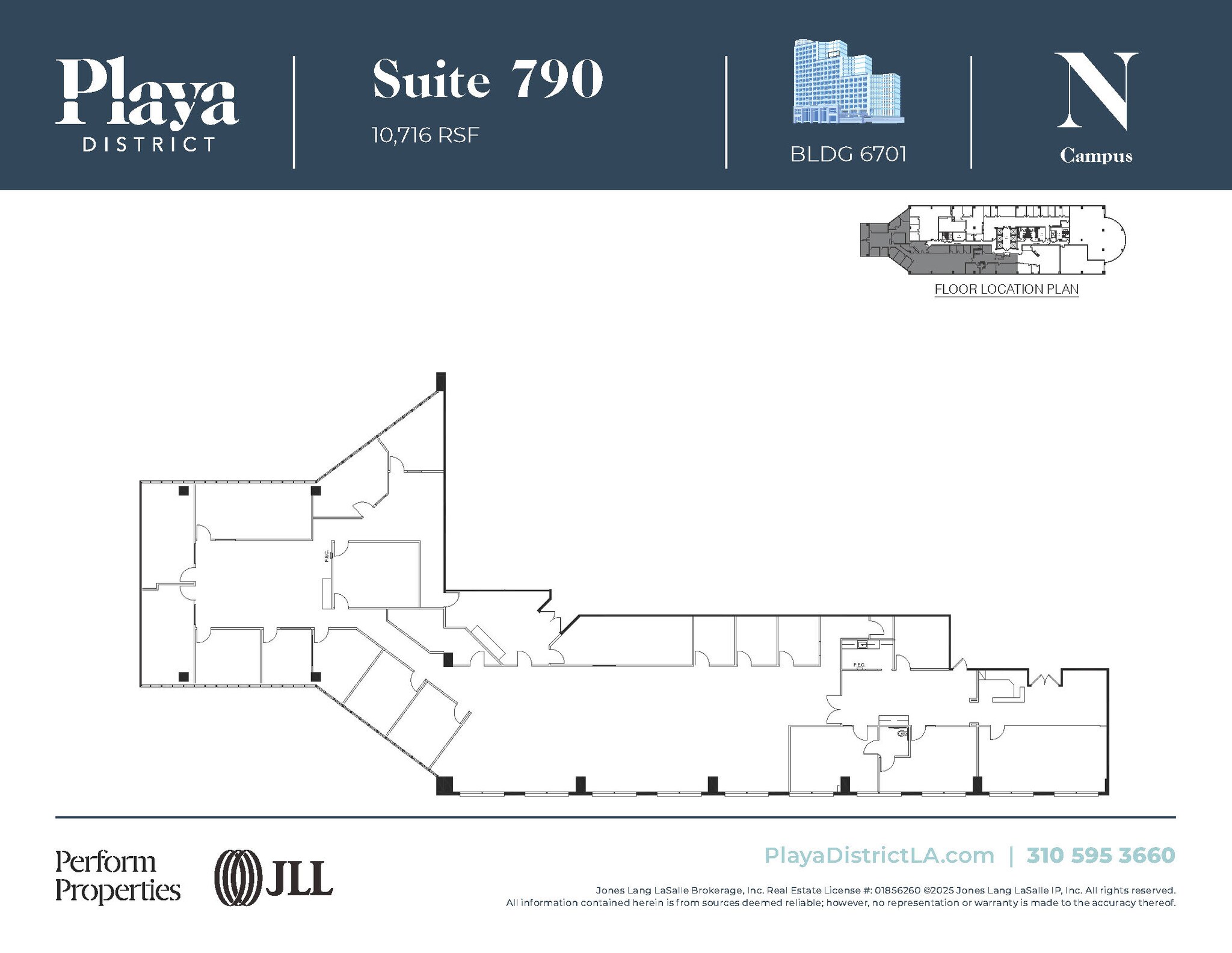 6100 Center Dr, Los Angeles, CA for lease Floor Plan- Image 1 of 1