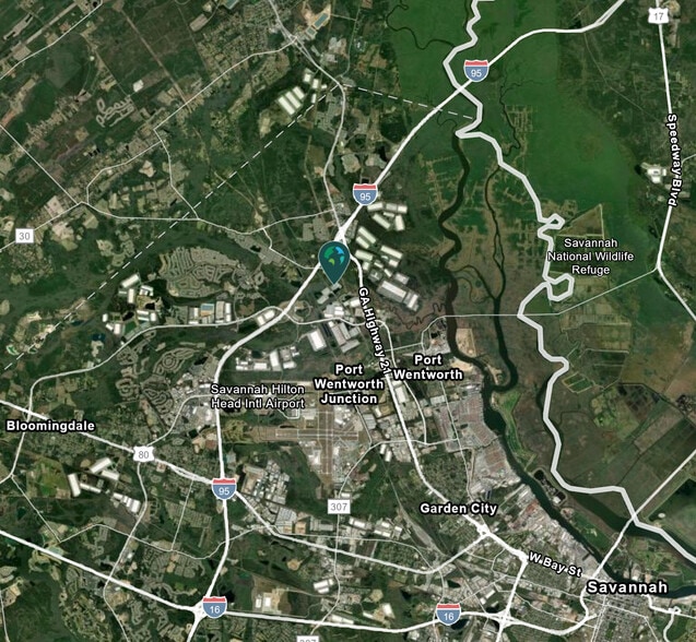 605 Expansion Blvd, Port Wentworth, GA à louer - Aérien - Image 2 de 2