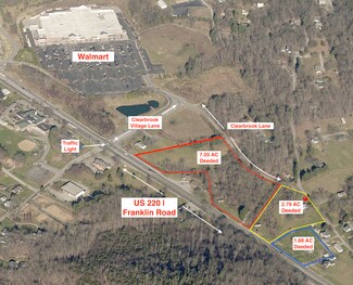 Plus de détails pour 5403 Clearbrook Ln, Roanoke, VA - Terrain à vendre