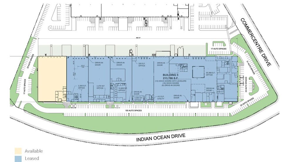 25671-25731 Commercentre Dr, Lake Forest, CA à louer - Plan de site - Image 3 de 7