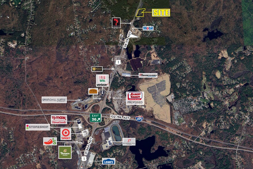 485 Washington St, Wrentham, MA à louer - Photo du bâtiment - Image 3 de 3