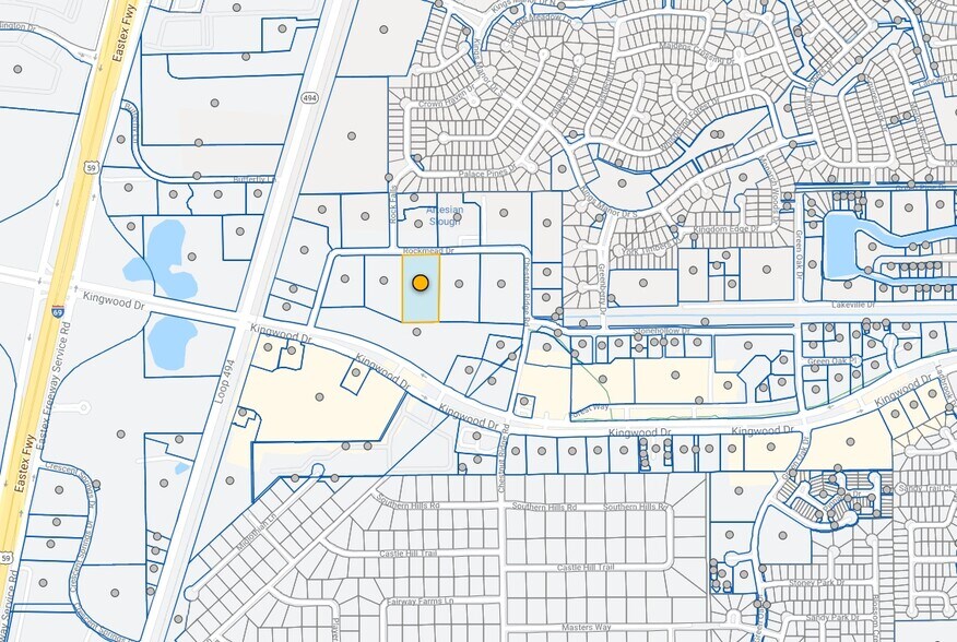 800 Rockmead Dr, Kingwood, TX à louer - Plan cadastral - Image 3 de 7