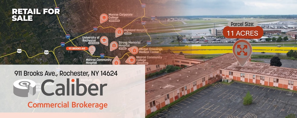 911 Brooks Ave, Rochester, NY à vendre - Photo du bâtiment - Image 3 de 7