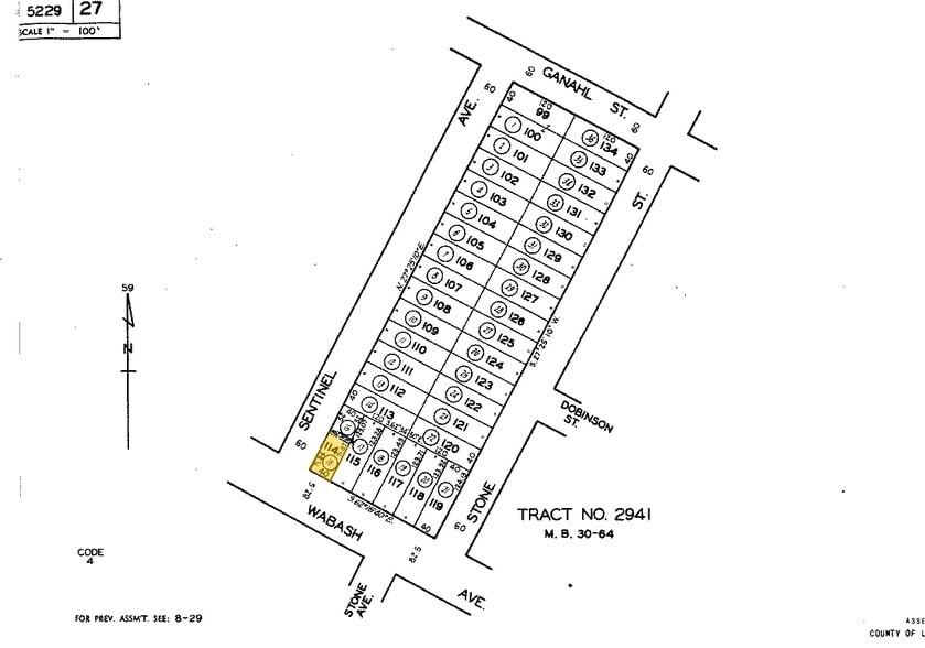 3061 Wabash Ave, Los Angeles, CA for lease - Plat Map - Image 2 of 14