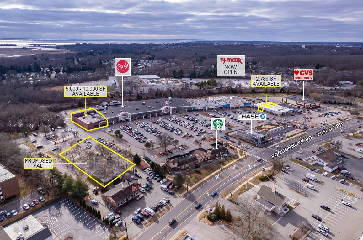 923-1001 Poquonnock Rd, Groton, CT for lease Building Photo- Image 1 of 4