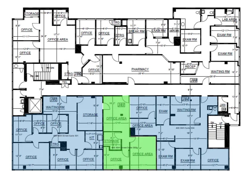 400 30th St, Oakland, CA for lease Floor Plan- Image 1 of 1